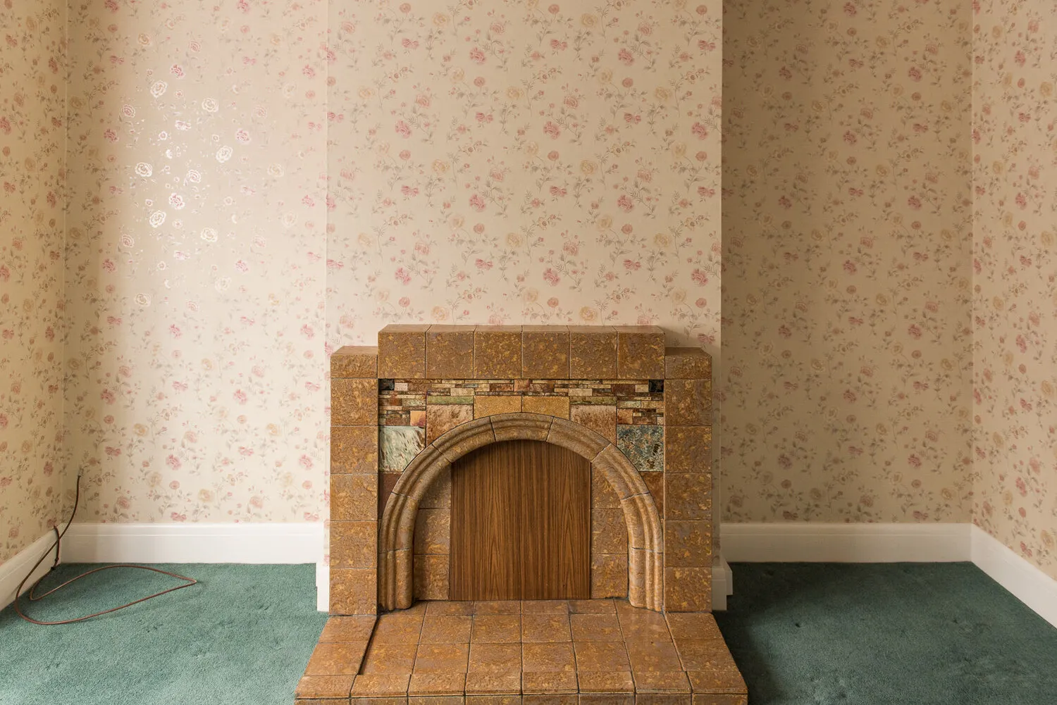 Avant rénovation cheminée